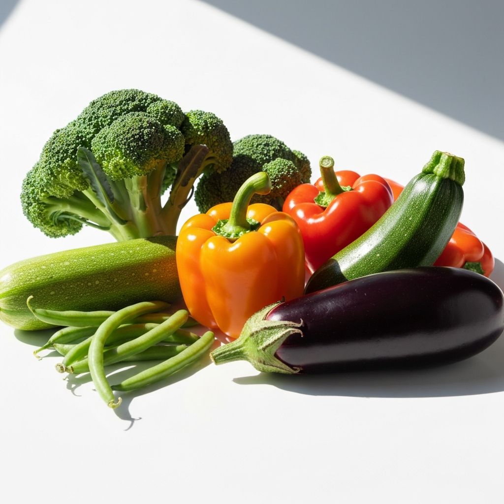 Tuoreita vihanneksia